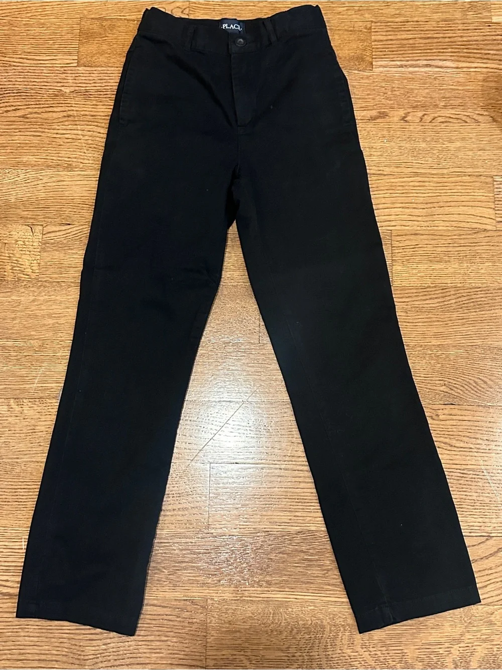 Children’s Place Lot of 2 Boys’ Cargo & Chino Pants Black Navy Sz 10Slim School
